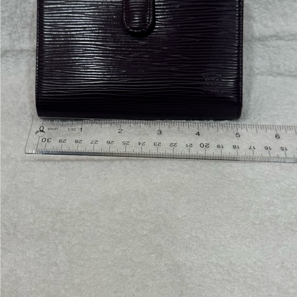 Louis Vuitton Black Epi Leather Wallet